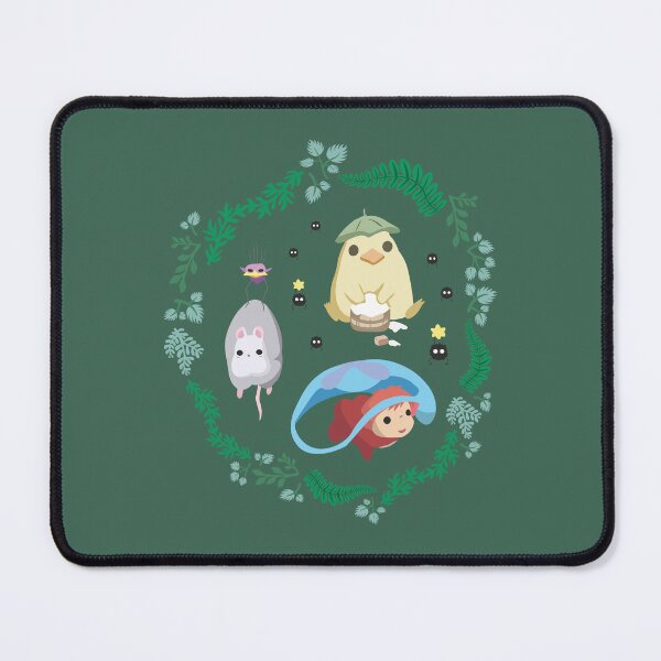 Item preview, Ponyo & Ghibli Friends – Cute Studio Ghibli Botanical Art designed and sold by damjink.