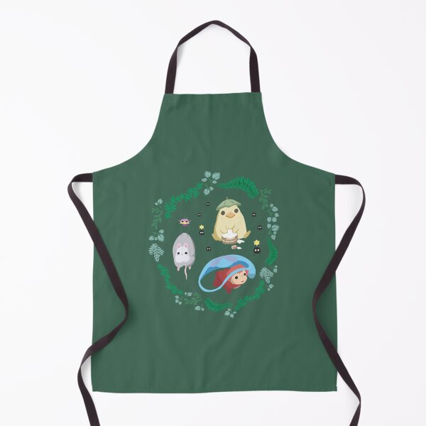 Item preview, Ponyo & Ghibli Friends – Cute Studio Ghibli Botanical Art designed and sold by damjink.