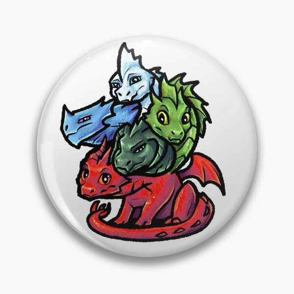 Item preview, Tiamat designed and sold by miscreantmagpie.