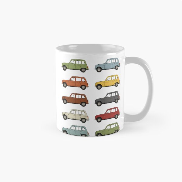 Item preview, Renault 4 – Classic Car Grid Poster (1970s Style) designed and sold by opul.
