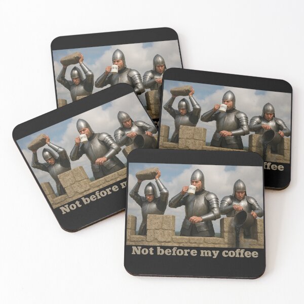 Item preview, Not Before My Coffee designed and sold by Tridentulus.