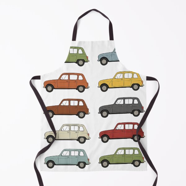 Item preview, Renault 4 – Classic Car Grid Poster (1970s Style) designed and sold by opul.