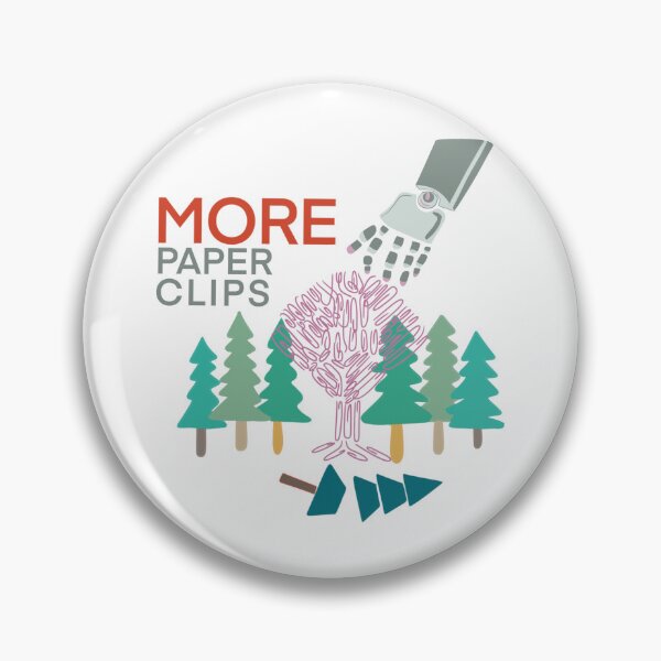 Item preview, More Paperclips | AI | Technophobic | Humor | Irony | Social Satire |  designed and sold by geetasadashivan.