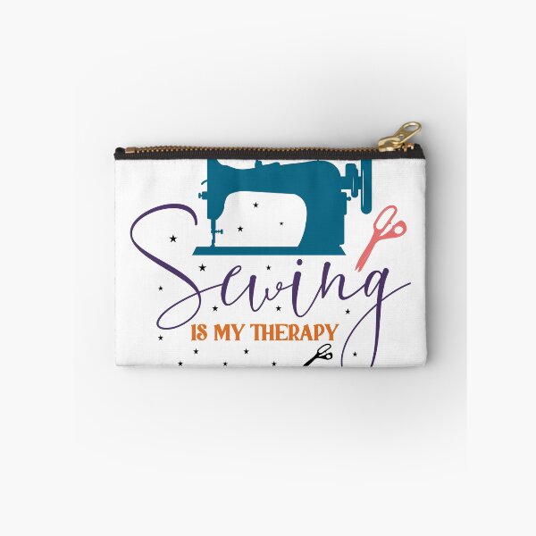 Item preview, Sewing Is My Therapy – Relaxing Craft Quote for Quilters & Makers designed and sold by artcultreone.