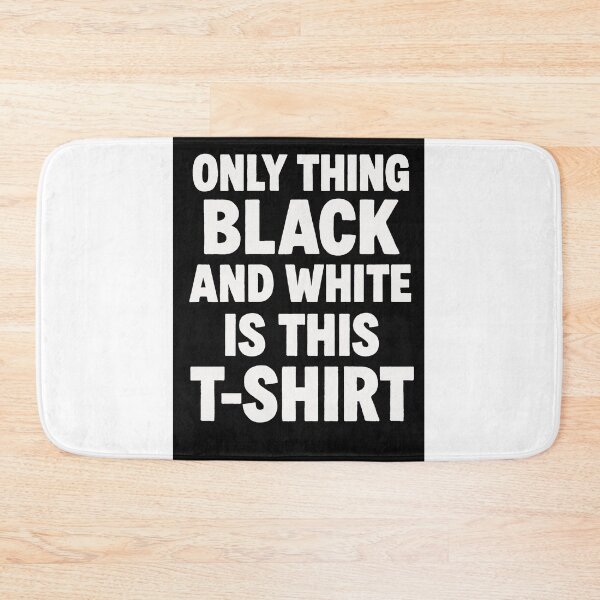 Item preview, ONLY THING BLACK AND WHITE IS THIS T-SHIRT  designed and sold by Norswear.