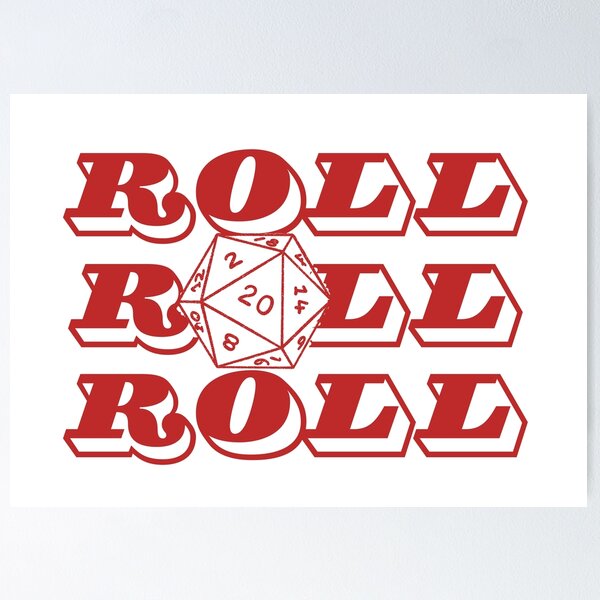 Item preview, Roll Roll Roll D20 Dice designed and sold by candlelicht.