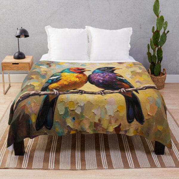 Item preview, Duo in Harmony - Colorful Birds designed and sold by TitoMassia.