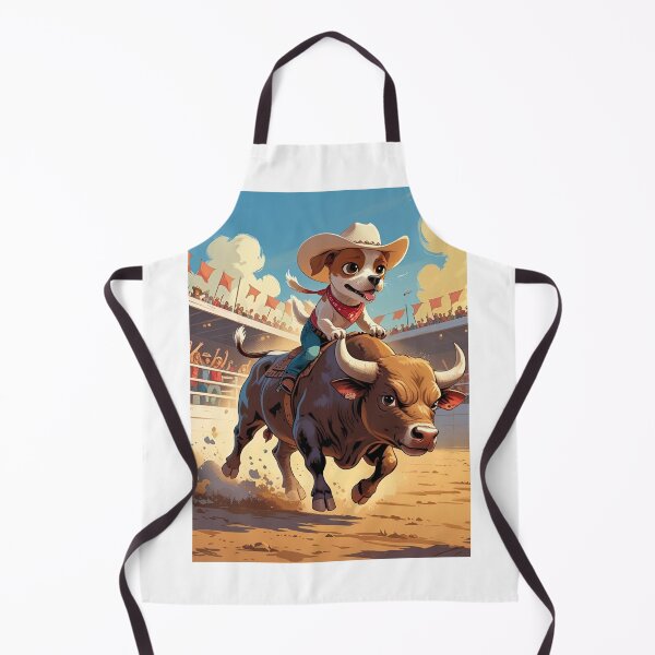 Item preview, Ruff Rider Rodeo: The Pup Who Tamed the Bull! designed and sold by Donejen.