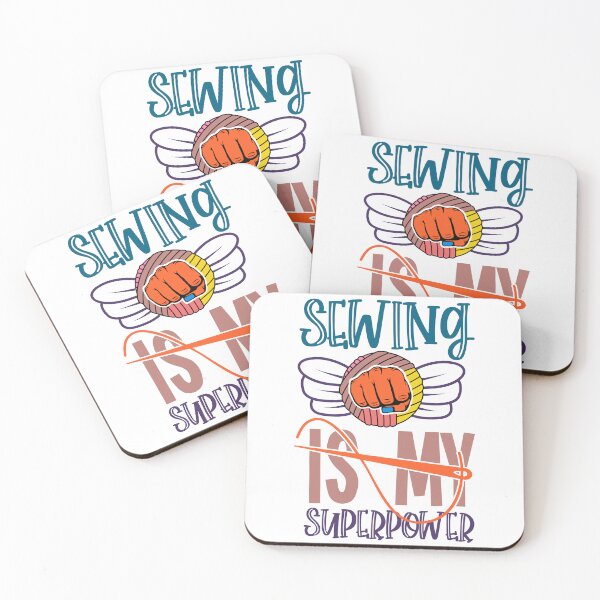 Item preview, Sewing Is My Superpower – Empowering Sewing Quote designed and sold by artcultreone.