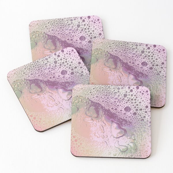 Item preview, Heart foot in bubbles with purple pink designed and sold by MYTOPSHELF.