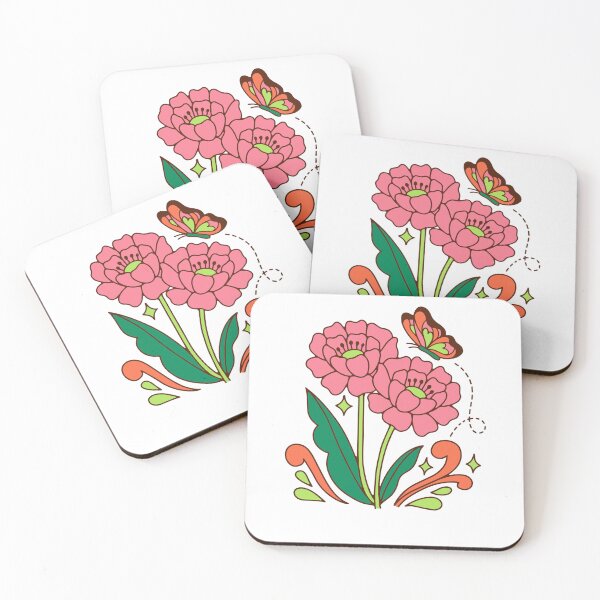 Item preview, Groovy Flower with Butterfly designed and sold by DazedandDesign.