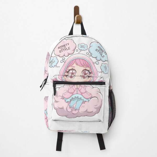 Item preview, Anxiety but with a kawaii anime style designed and sold by jbfart.
