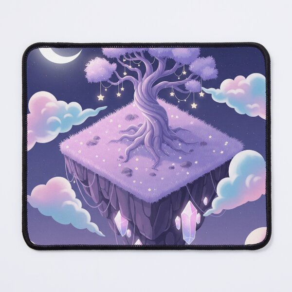 Item preview, Dream Island – Floating Night Realm with Stars, Crystals and Moon Magic designed and sold by InspireHaven.