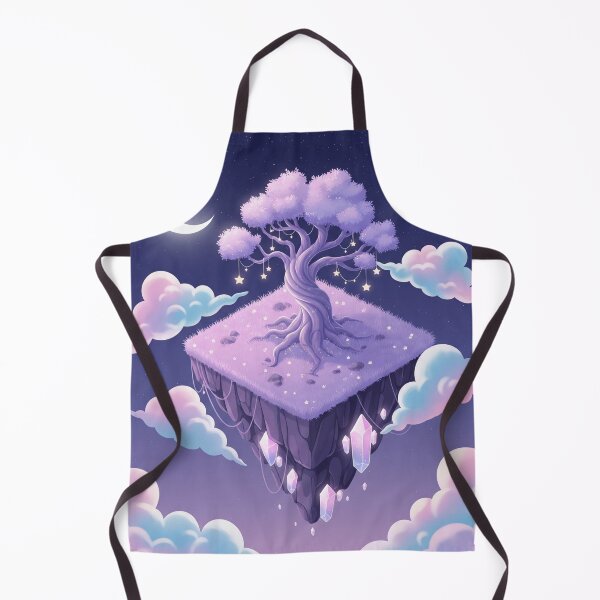 Item preview, Dream Island – Floating Night Realm with Stars, Crystals and Moon Magic designed and sold by InspireHaven.