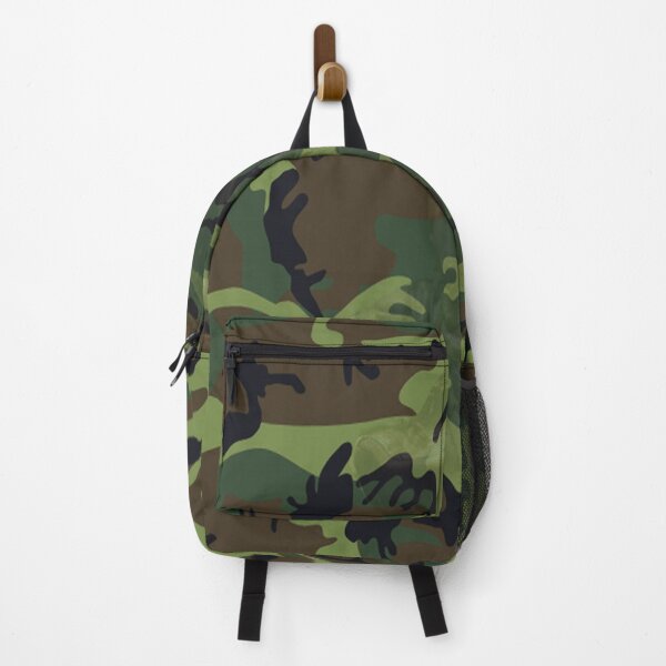 Item preview, Woodland Green Camouflage Hidden Soldier Face Art designed and sold by SandyMDesigns.
