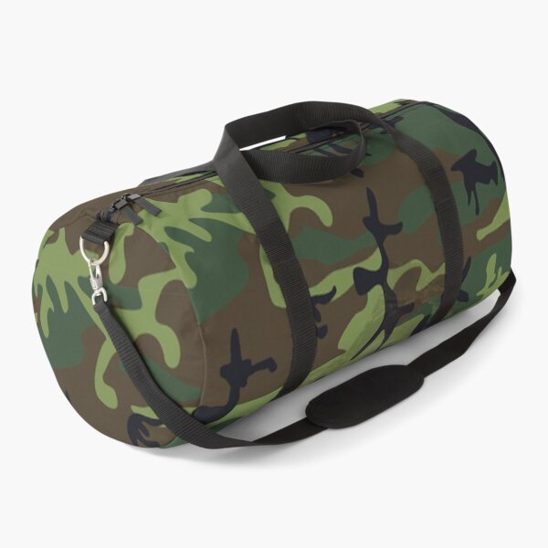 Item preview, Woodland Green Camouflage Hidden Soldier Face Art designed and sold by SandyMDesigns.