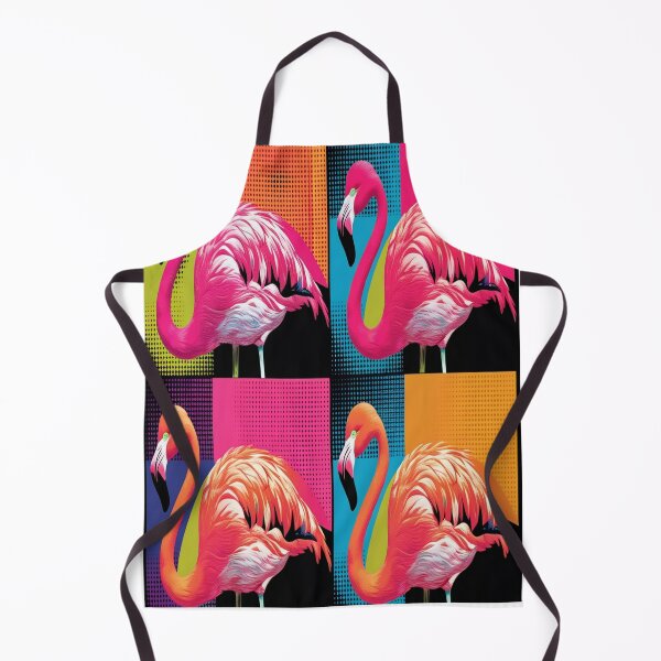 Item preview, Pop Art Flamingo Grid Warhol Style Design designed and sold by Max Store.