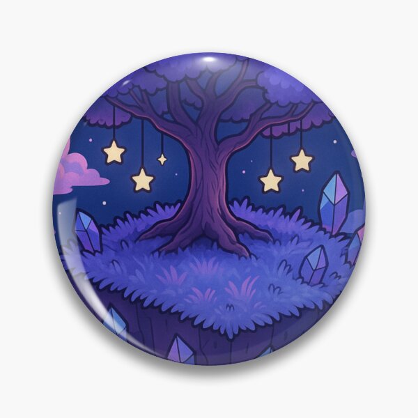 Item preview, Dream Island – Floating Night Realm with Stars, Crystals and Moon Magic designed and sold by InspireHaven.