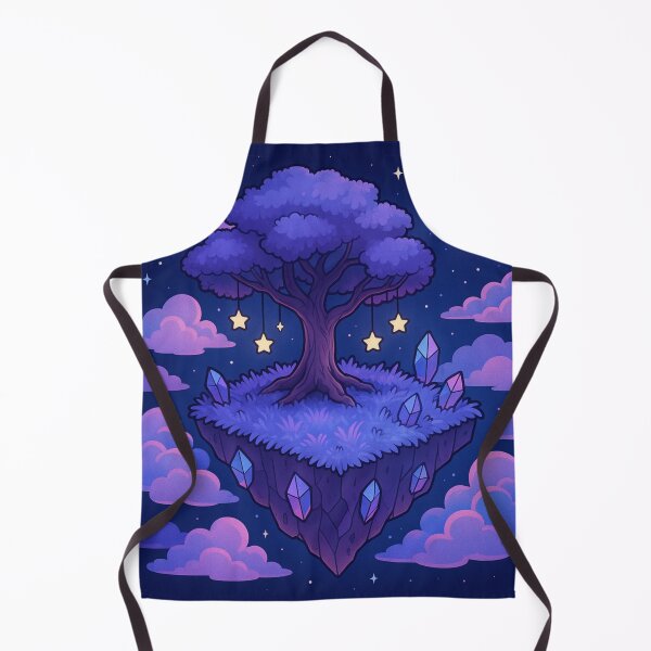Item preview, Dream Island – Floating Night Realm with Stars, Crystals and Moon Magic designed and sold by InspireHaven.