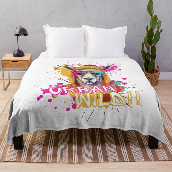 Item preview, Urban Wild – Cool Llama Street Style designed and sold by LauDesigns26.