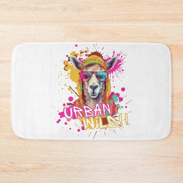 Item preview, Urban Wild – Cool Llama Street Style designed and sold by LauDesigns26.