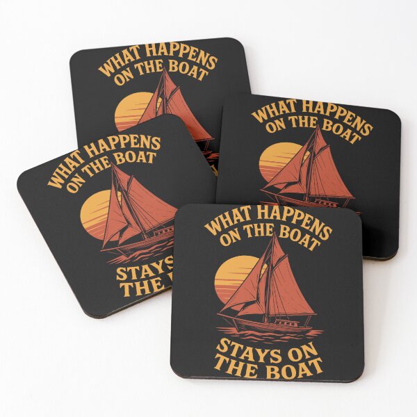 Item preview, What Happens On The Boat Stays On The Boat designed and sold by LuminOrb.