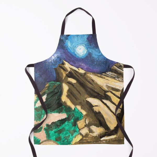 Item preview, Galactic Night over the Vasquez Rocks designed and sold by SurrebralArtist.