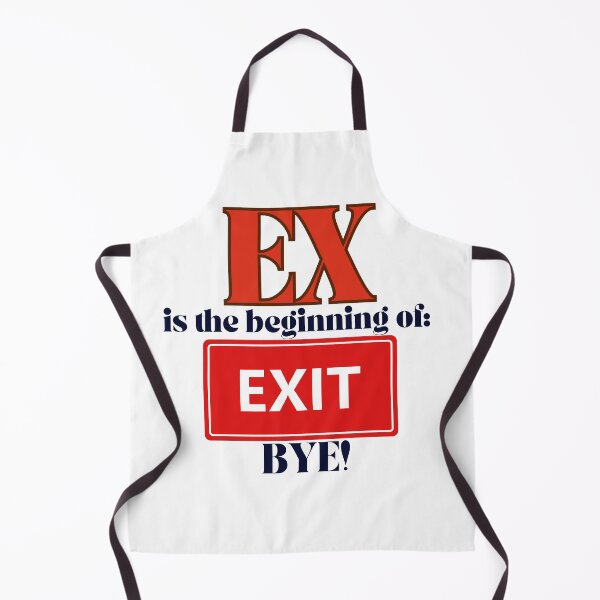Item preview, Ex is for EXIT designed and sold by BreakupCentral.