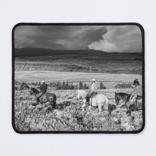 Item preview, Returning To The Stable In Black and White designed and sold by Kay Brewer.