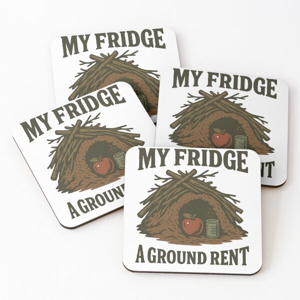 Item preview, My Fridge A Ground Rent Prepper Survival designed and sold by LuminOrb.