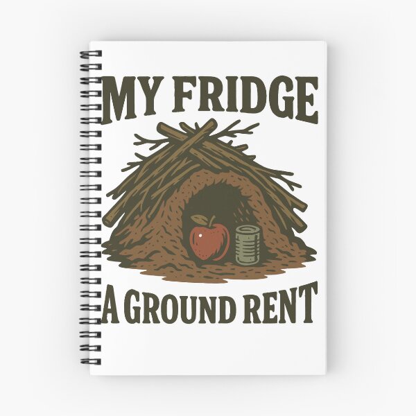 Item preview, My Fridge A Ground Rent Prepper Survival designed and sold by LuminOrb.