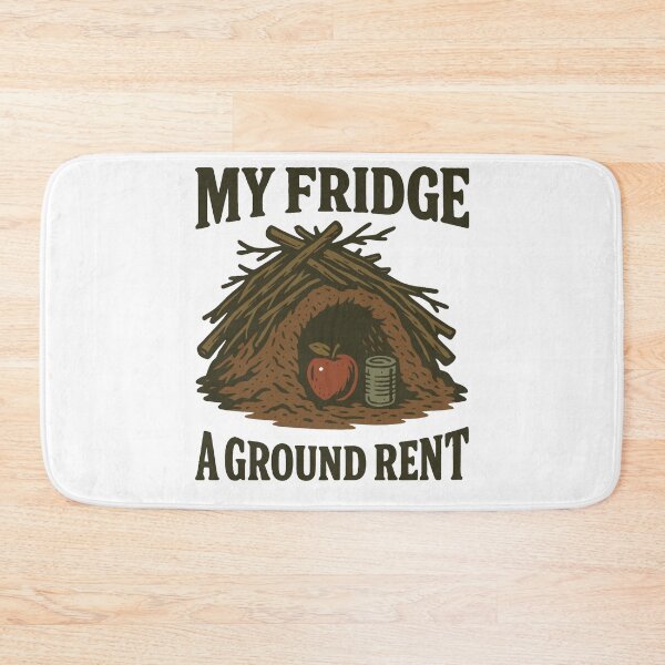 Item preview, My Fridge A Ground Rent Prepper Survival designed and sold by LuminOrb.