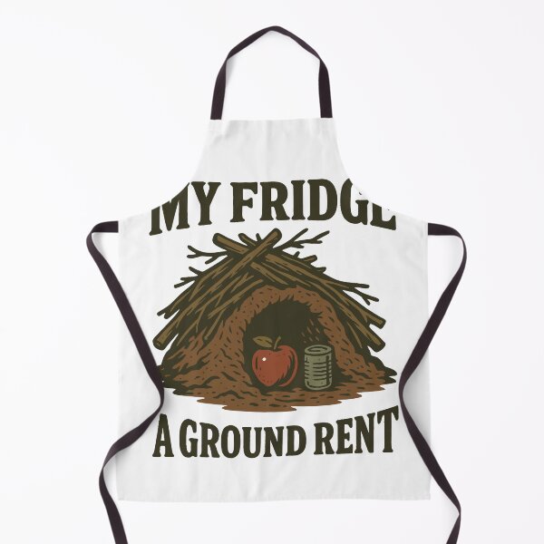 Item preview, My Fridge A Ground Rent Prepper Survival designed and sold by LuminOrb.