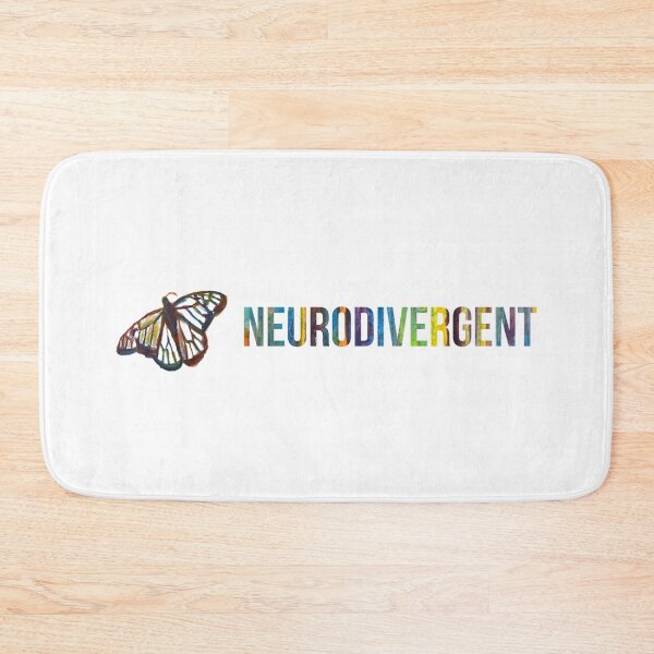 Item preview, Neurodivergent Design with Butterfly designed and sold by SurrebralArtist.