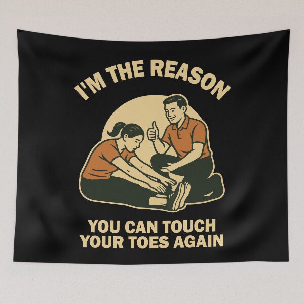 Item preview, Physiotherapist I'm The Reason You Can Touch Your designed and sold by LuminOrb.
