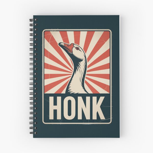Item preview, Funny Goose Honk Meme Vintage Poster designed and sold by MonkiFlipp.