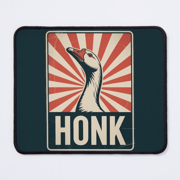 Item preview, Funny Goose Honk Meme Vintage Poster designed and sold by MonkiFlipp.
