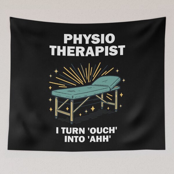 Item preview, Physiotherapy Funny saying for physiotherapist designed and sold by LuminOrb.