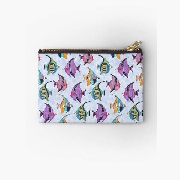 Item preview, Tropical Fish Watercolor Seamless Pattern designed and sold by Magnolia Valley Art.