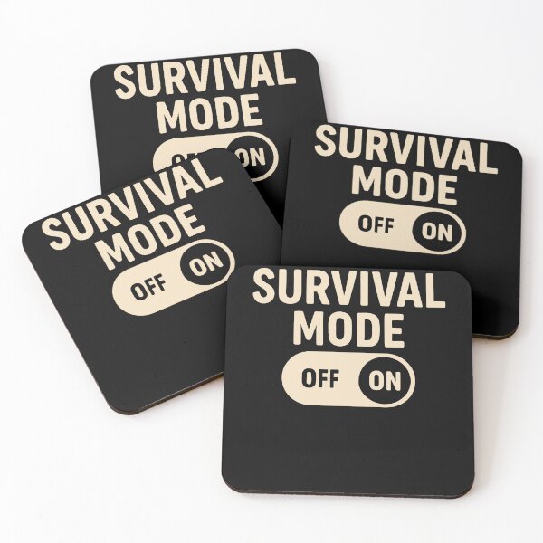Item preview, Survival Mode On Prepper Bushcrafting designed and sold by LuminOrb.