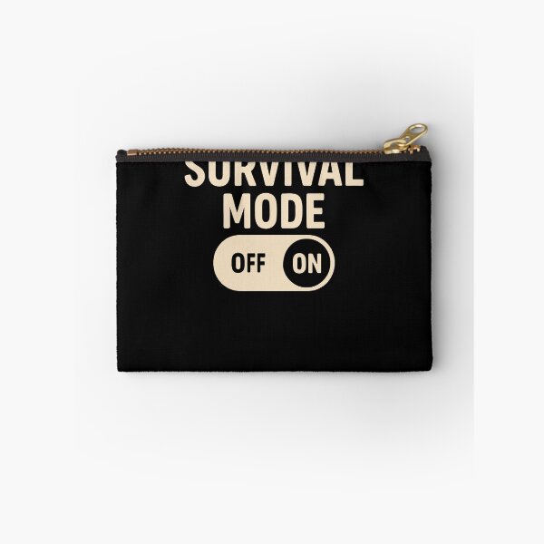 Item preview, Survival Mode On Prepper Bushcrafting designed and sold by LuminOrb.