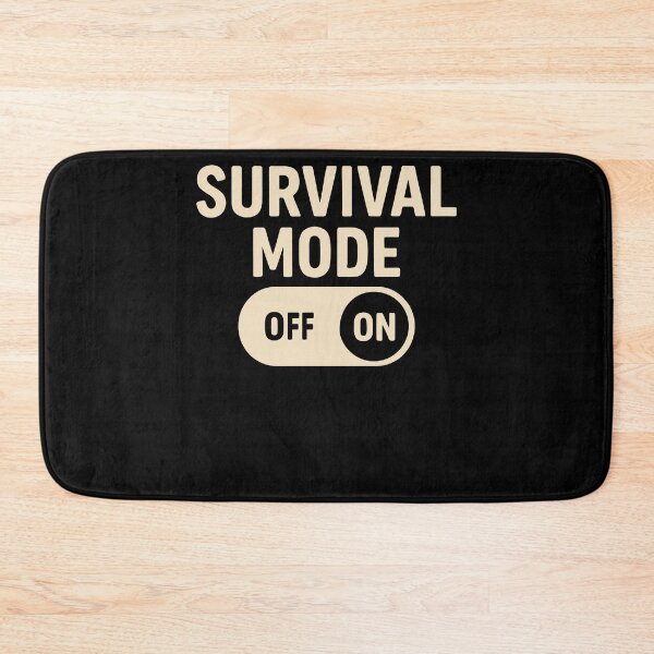 Item preview, Survival Mode On Prepper Bushcrafting designed and sold by LuminOrb.