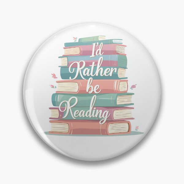 Item preview, I'd Rather Be Reading designed and sold by NerdyRunner.