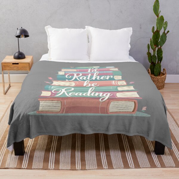 Item preview, I'd Rather Be Reading designed and sold by NerdyRunner.