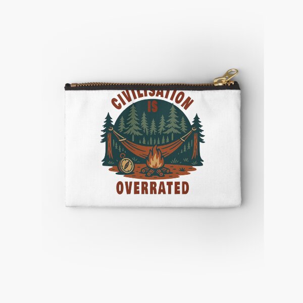 Item preview, Civilisation Is Overrated Prepper Survival designed and sold by LuminOrb.