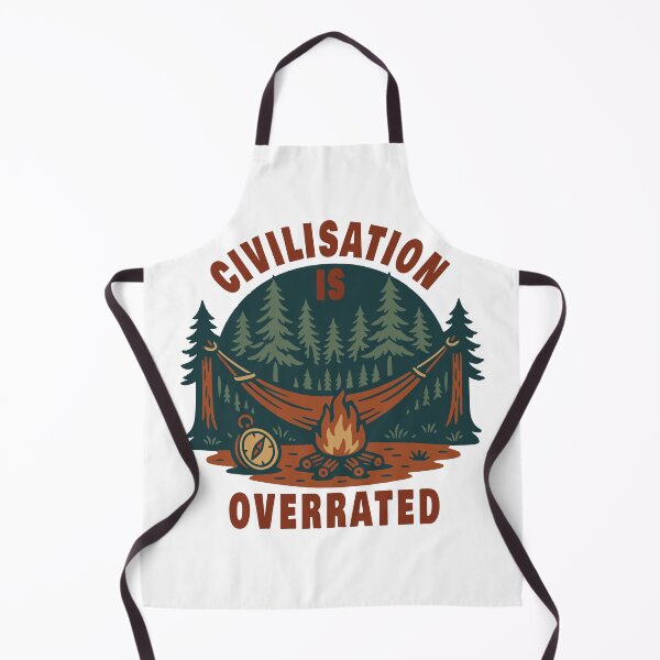 Item preview, Civilisation Is Overrated Prepper Survival designed and sold by LuminOrb.