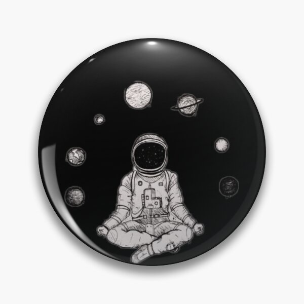 Item preview, Cosmic Meditation | Astronaut in Space Zen Mode designed and sold by Heavenly-Cloudz.