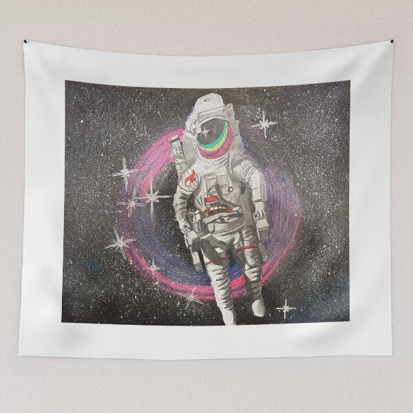 Item preview, Flying Down the Black Hole designed and sold by SurrebralArtist.