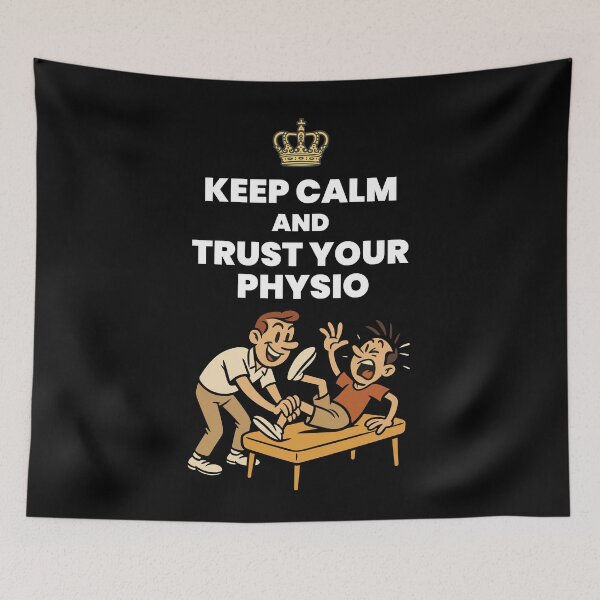 Item preview, Keep Calm And Trust Your Physio Physiotherapist designed and sold by LuminOrb.