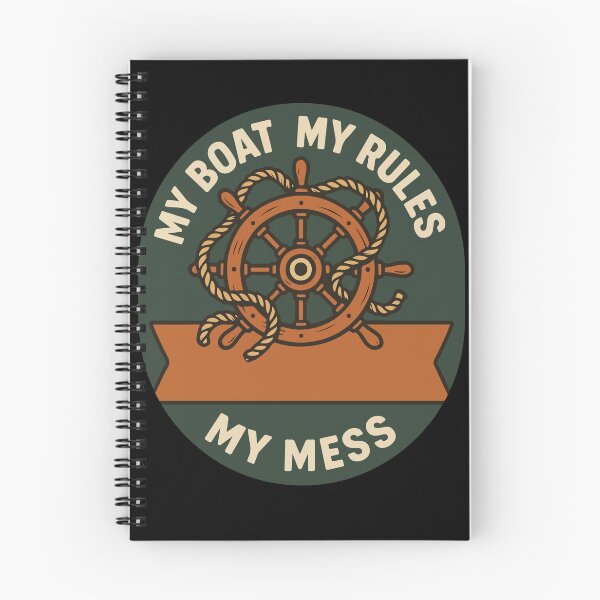 Item preview, My Boat My Rules Nautical Vintage Sailing designed and sold by LuminOrb.